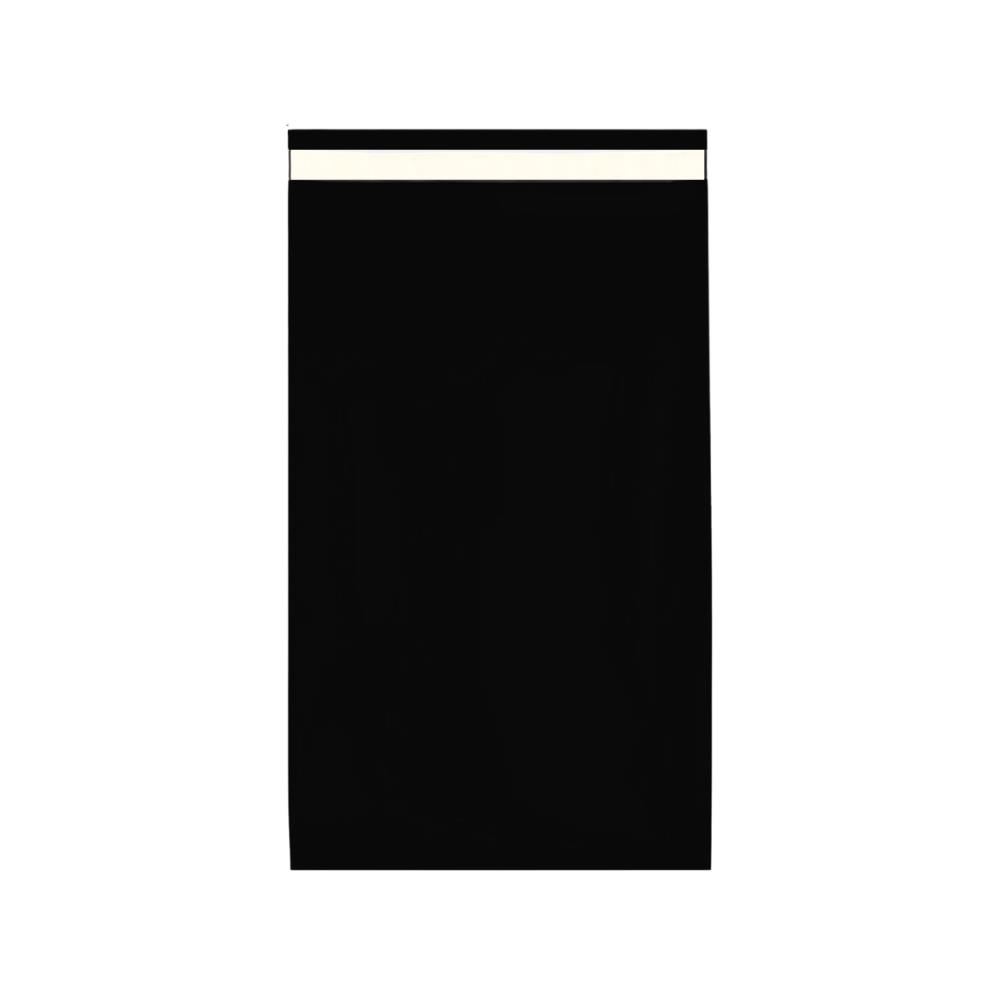 Bolsa para Envíos Ecommerce y Courier 25x38 cm Pack 100 Unidades Polietileno con Cierre Adhesivo de Seguridad Negro